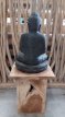 AI-ST-BOED045 sitting buddha in stone - 45 cm