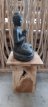 AI-ST-BOED045 sitting buddha in stone - 45 cm