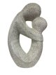 Abstract mama en kind, wit Abstract mama en kind, wit H40 cm