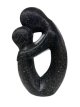 Abstract mama en kind zwart Abstract mama en kind, H 40 cm zwart