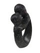Abstract mama en kind zwart Abstract mama en kind, H 40 cm zwart
