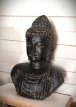 Stenen Boeddha beeld - buste (40 cm)
