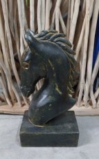 AI-ST-PAARD-065 Horse head in stone - 65 cm