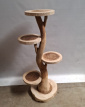 AM-KP160-BERAT Arbre à chat / Griffoir / étalage / Plantes en bois de suar, modèle BERAT
