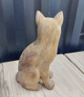 AM-STAT-CAT_T3 Kat in SUAR Hout - "zittend" model