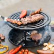 BBQ plancha Compañero corten XXL 2.0 met hoes en houtopslag 80 cm