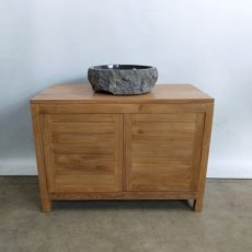 BK-090-GARIS Teak "GARIS" - 90 x 50 x H80cm