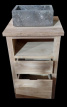 BK-50-LACI Teak "LACI" 50 x 50 x H80cm