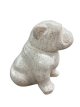 Bulldog klein H40 cm Terrazzo, wit Bulldog klein H40 cm, wit