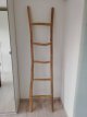 ID-ACR-LAD Decoratieve ladder / handdoekenrek in teak hout