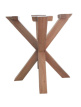PP-LEG-DT_S-MA-M2 SUAR Houten Tafelpoot voor Eettafel - Model Matrix.