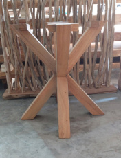 PP-LEG-DT_S-MA-M2 SUAR Houten Tafelpoot voor Eettafel - Model Matrix.