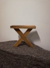 SUAR Houten poten voor lage tafel - Model "X" (2 stuks)
