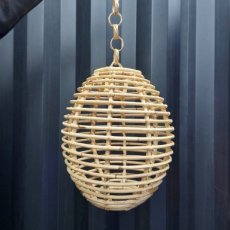 Ratan lamp 30 x 30 x 33 cm H