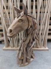 SB-STAT-HOR_T090 Horse head 90 cm