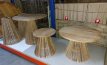 TRIMCONUS - Teak houten tafel