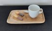 serveerplankje koffie Teak serveerplank