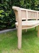 SY-P425.120 Teak Bank San Francisco - 120 cm