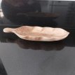 Teak bladschaal 40 cm Teak leaf tray 40 cm