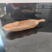 Teak bladschaal 40 cm Teak leaf tray 40 cm