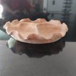 Teak schaal 3 vakken Wave Teak bowl with 3 compartments, wave model