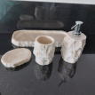 Badkamer set licht marmer Luxe Badkamerset van Natuurlijk Licht Marmer